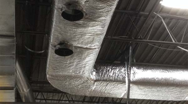 HVAC insulation